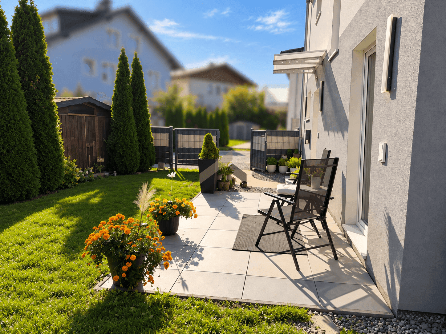 Garten vorne