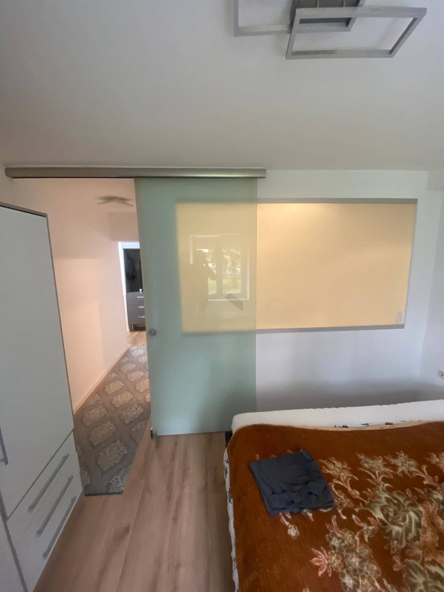 Schlafzimmer Fenster aus