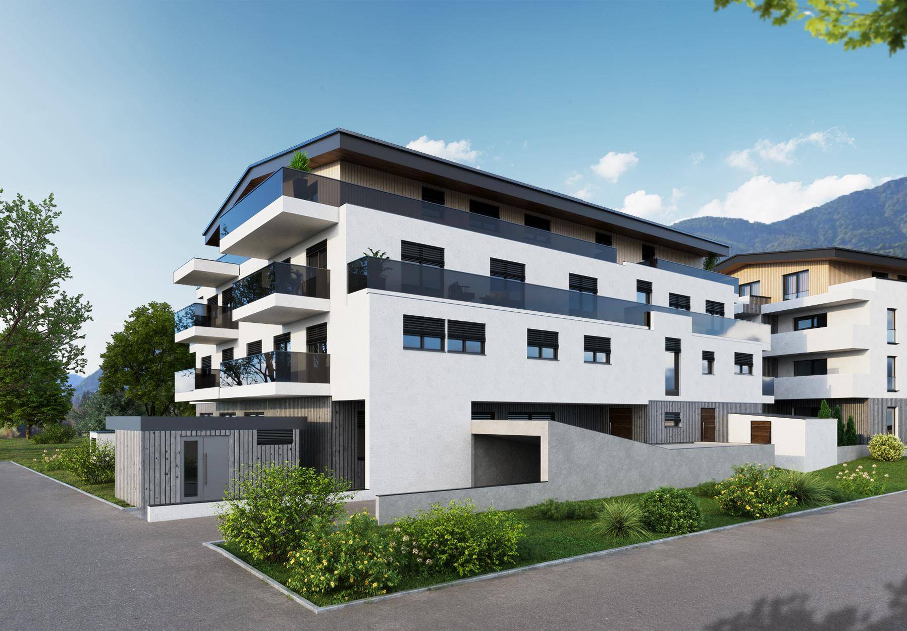 Wohn-und Geschäftshaus Bauverhandelt Baumasse 5 - Ansicht 2
