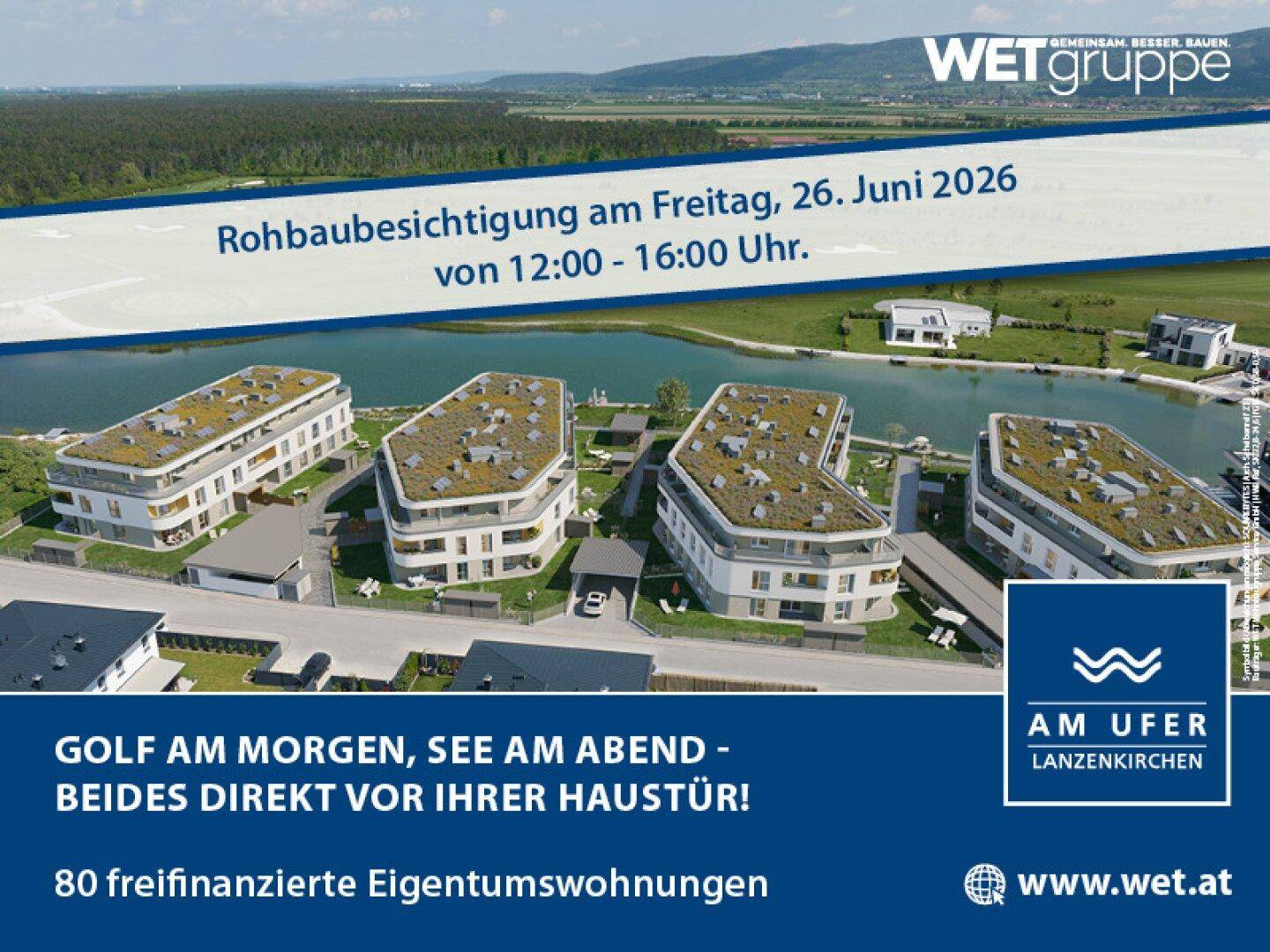 Am Ufer | Lanzenkirchen - Modernes Wohnen beim See und Golfplatz - Ansicht 2