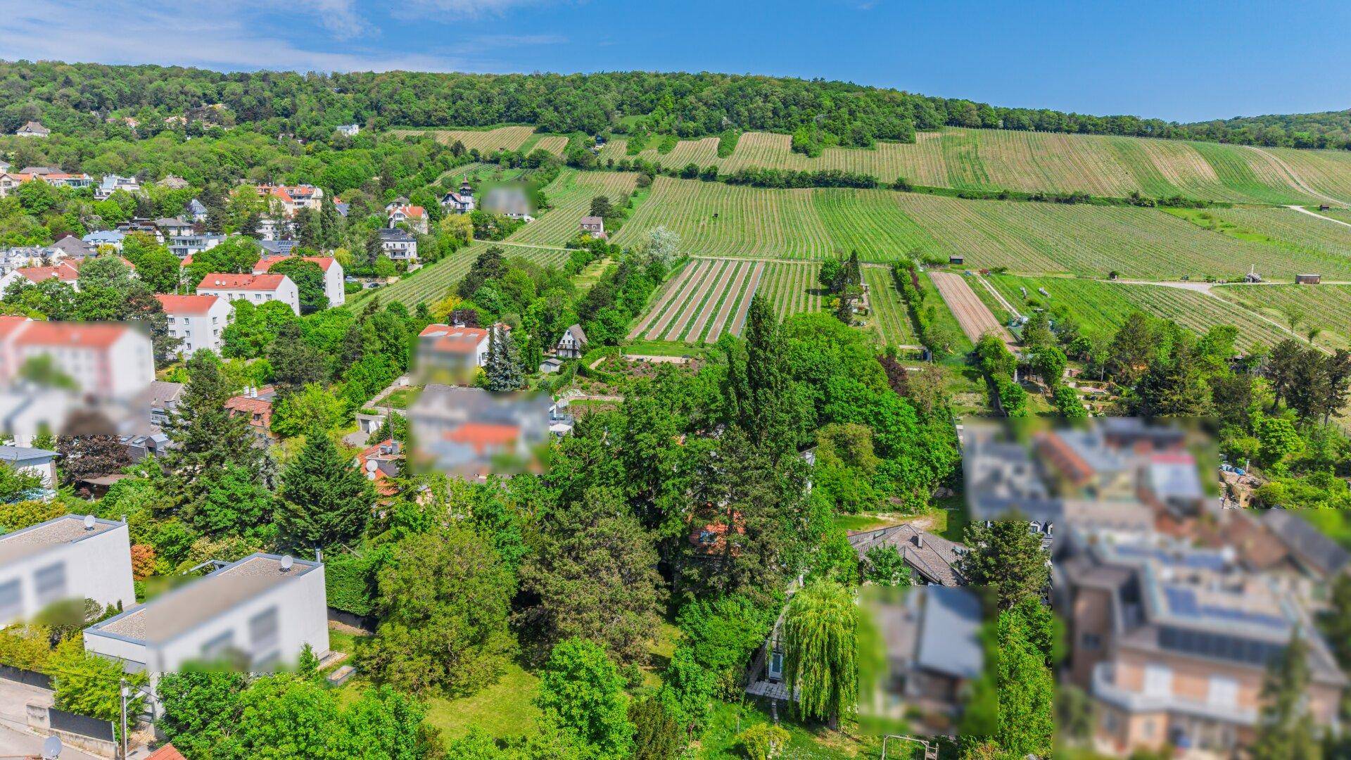 BAUGRUNDSTÜCK mit 1072m² im Herzen von Neustift am Walde in 1190 Wien - Ansicht 6