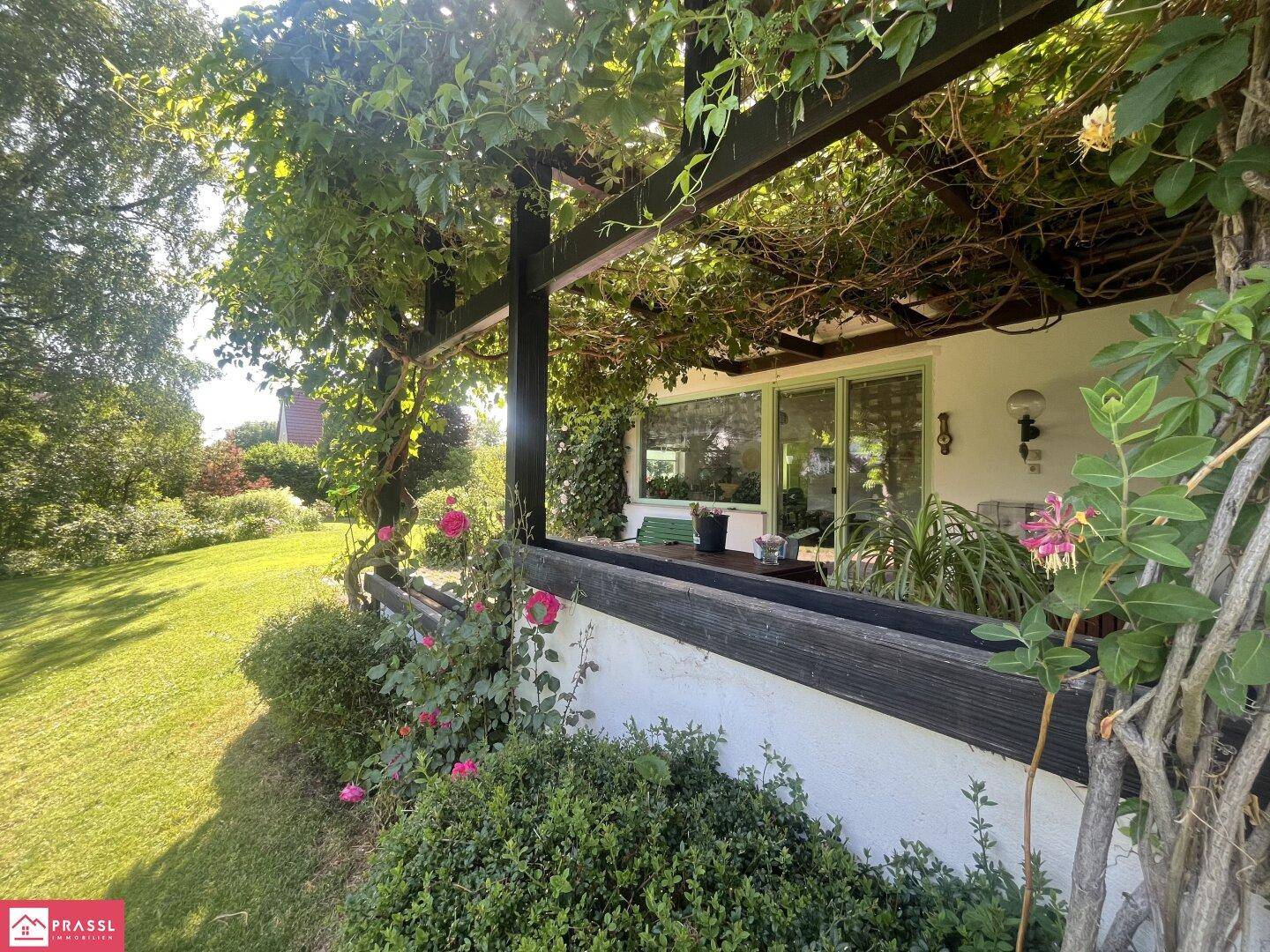Ansicht Pergola