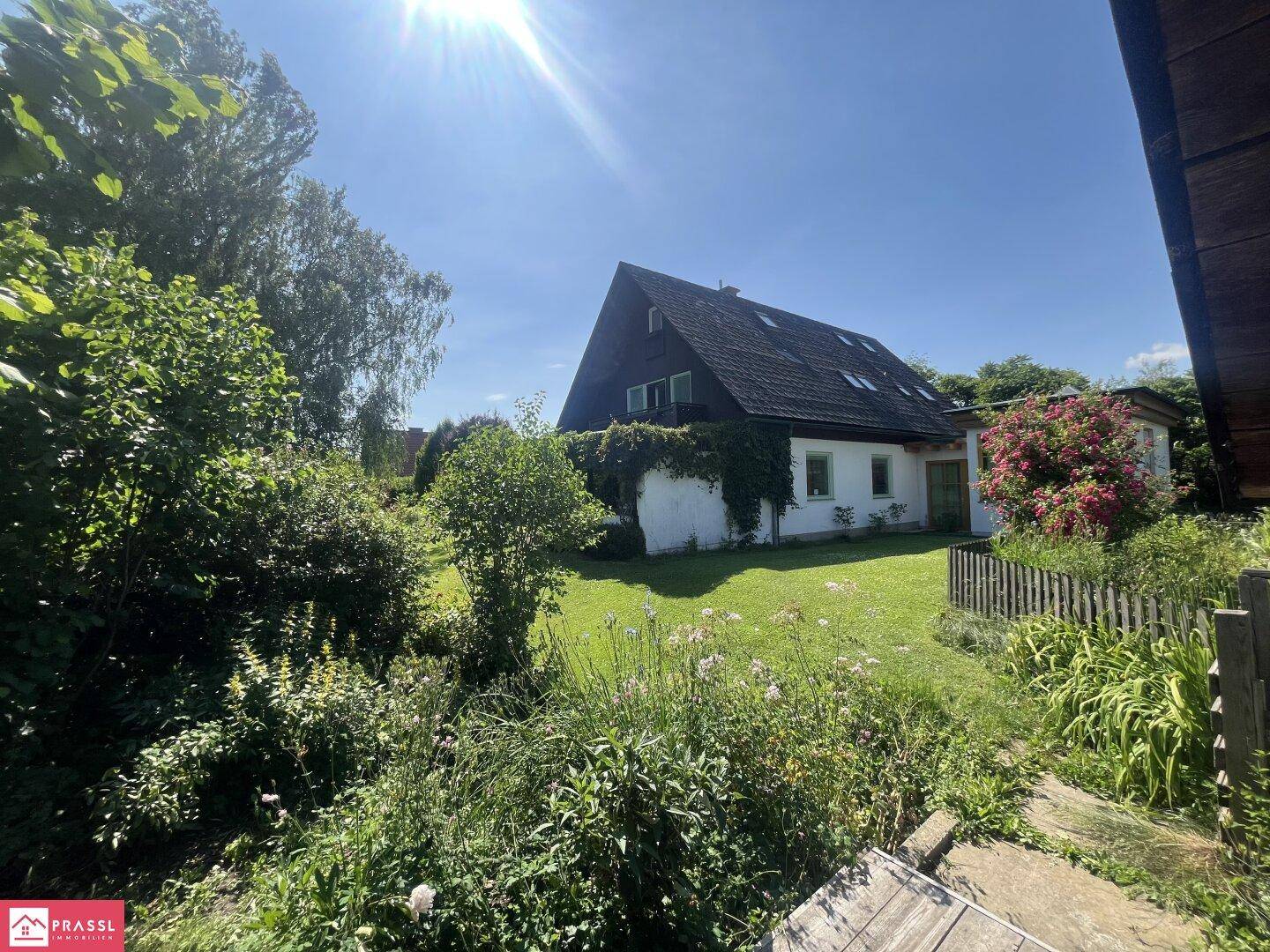 Ansicht vom Bauerngarten