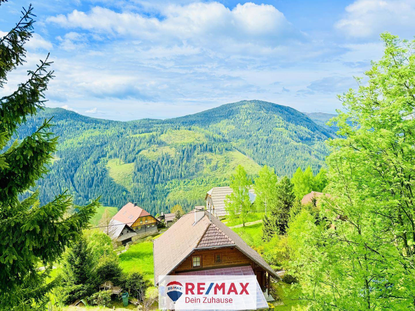 Aussicht vom Balkon