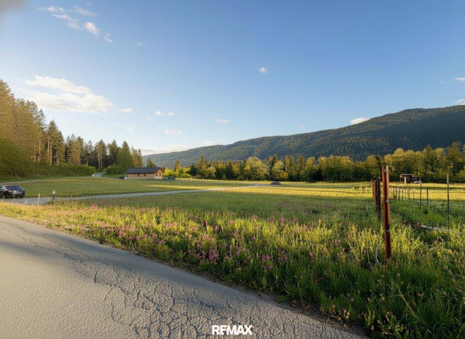Ihr Platz in den Kärntner Bergen – sonniges Baugrundstück nahe Weißensee &amp; Nassfeld - Ansicht 5
