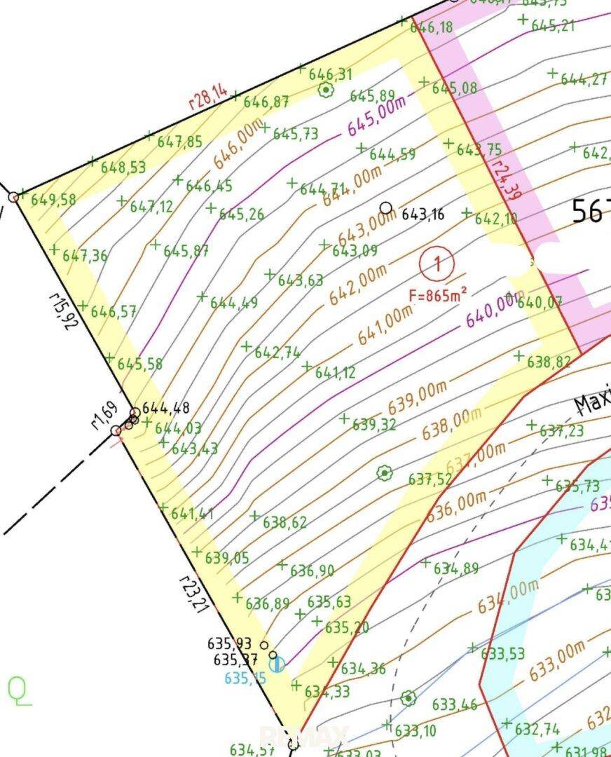 Wohnen im Grünen, stadtnah gelegen – Baugrundstück mit ca. 865 m² in Waiern - Ansicht 3