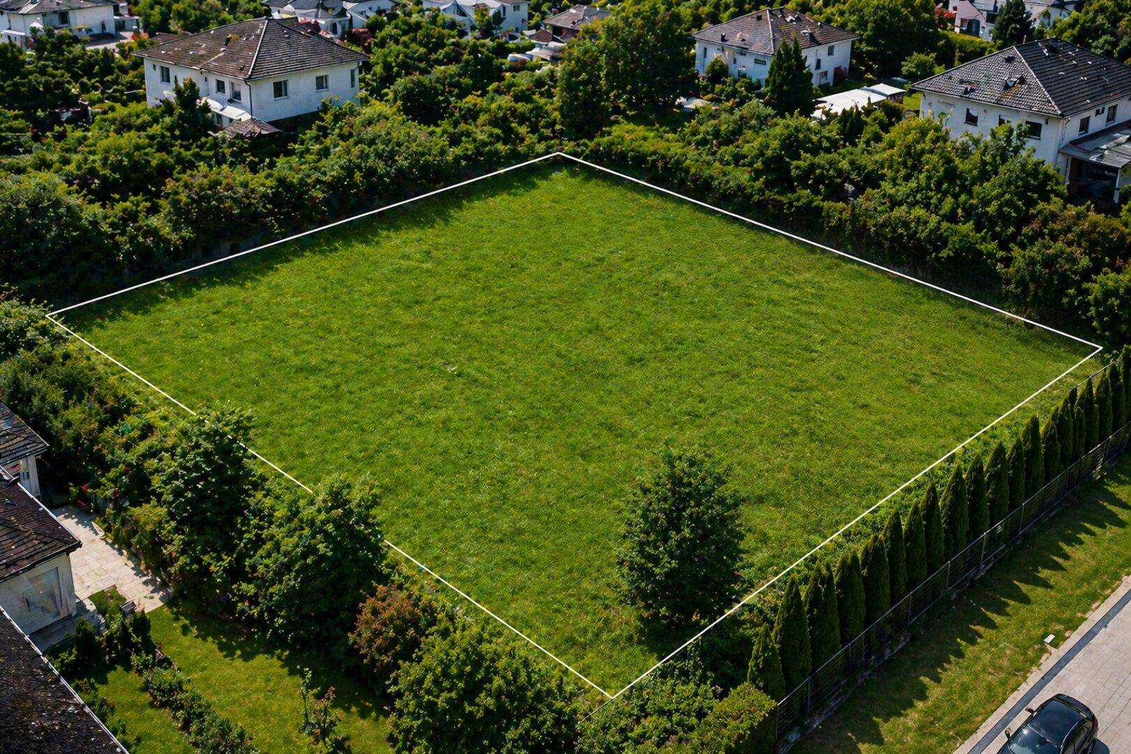 Attraktives Baugrundstück mit 774 m² in ruhiger Wohnlage - Ansicht 2