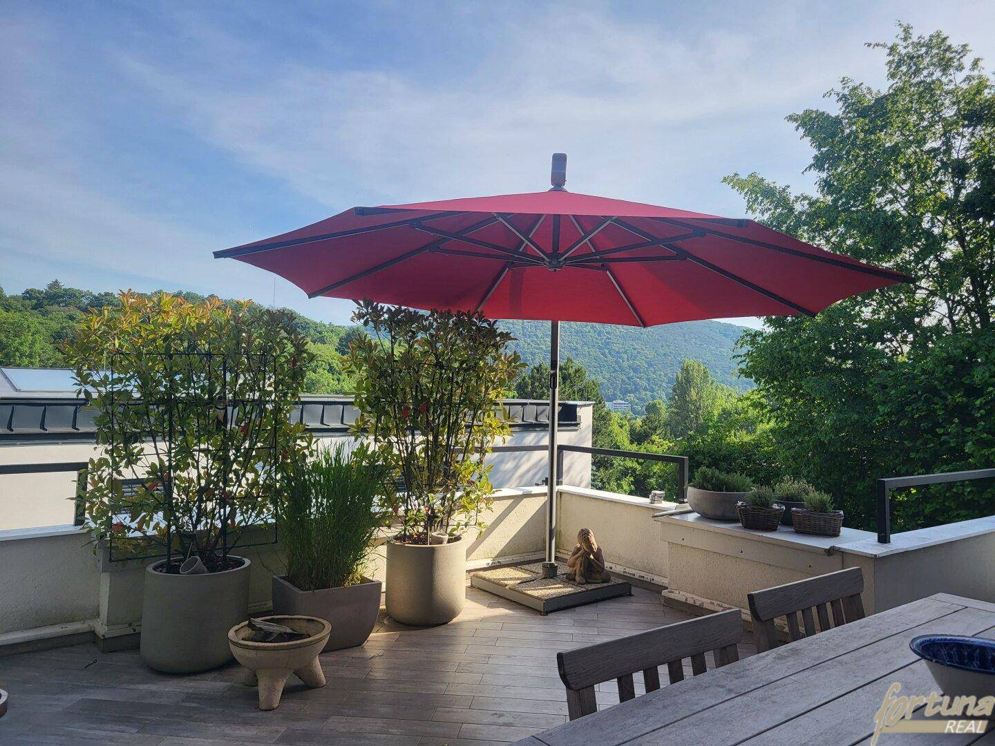 Terrassenbereich Lounge