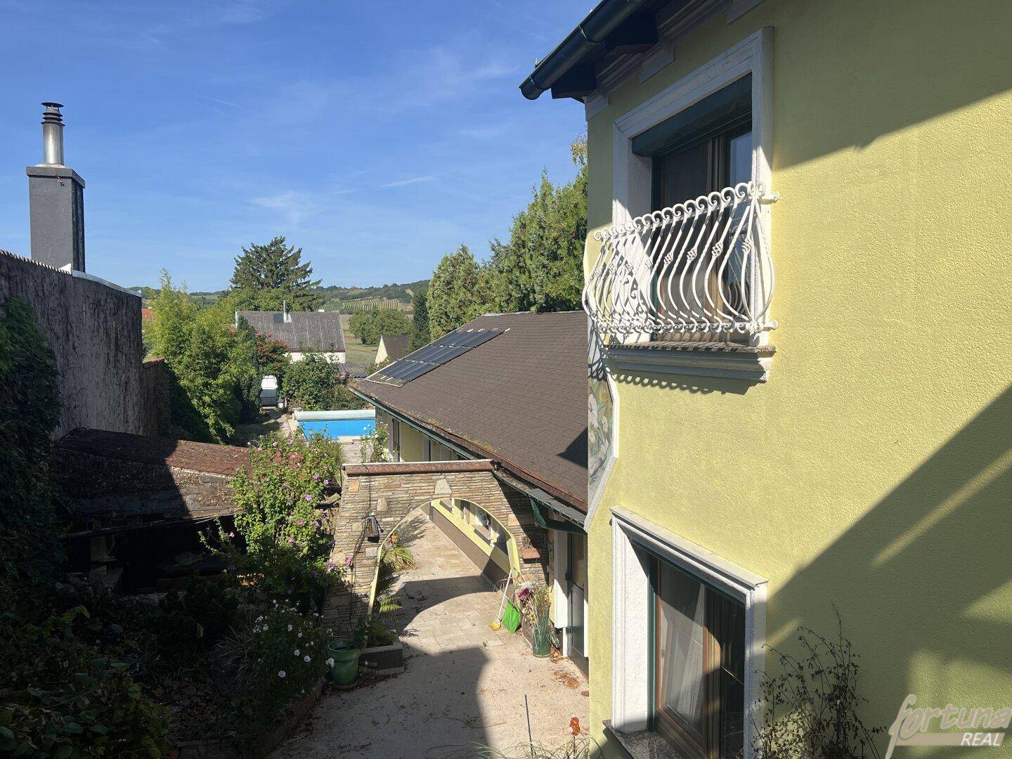 Blick von der Loggia