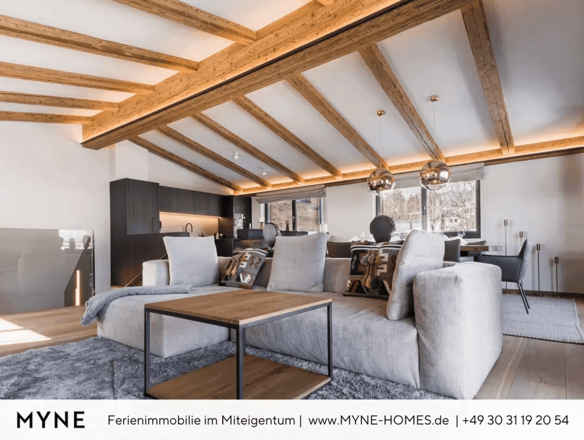 Ferienimmobilie im Miteigentum: Neubau-Chalet mit Blick auf den Wilden Kaiser - Ansicht 6