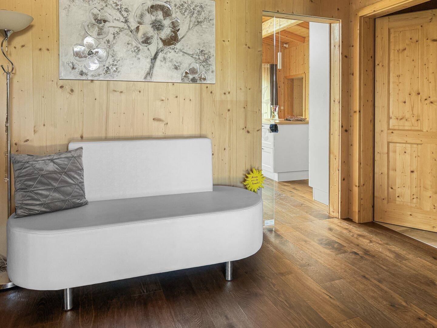 Gesund Wohnen: Moderner Massivholz-Bungalow mit 135 m² Wohnfläche, Gartenparadies &amp; High-End-Technik - Ansicht 6