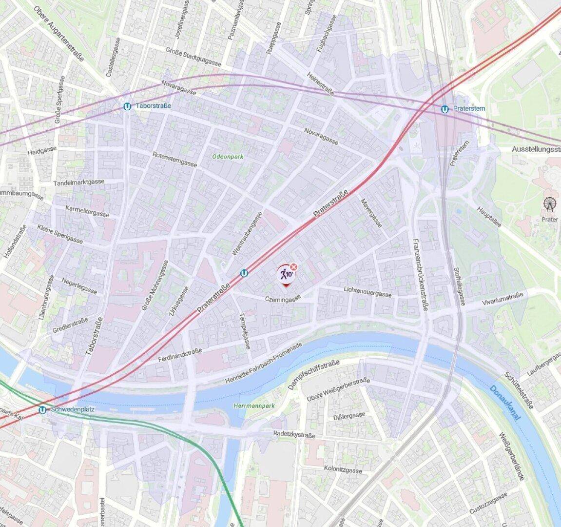 DAS TOR ZUM 1. BEZIRK – HIP WOHNEN ZWISCHEN DONAUKANAL UND PRATERSTRASSE – pohled 4