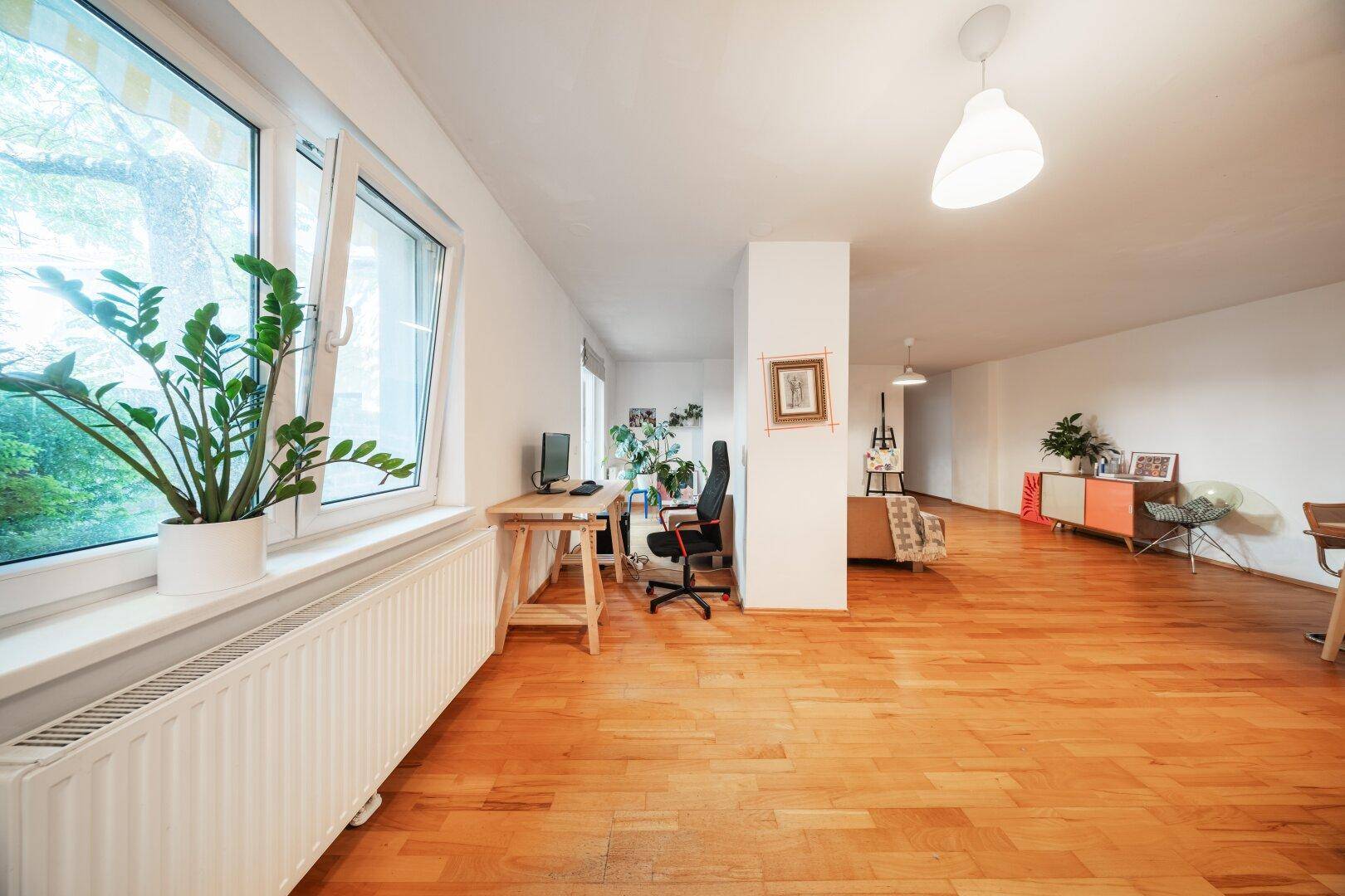 3-Zimmer-Erdgeschosswohnung mit direktem Gartenzugang – 250 m zum Bahnhof Meidling - Ansicht 6