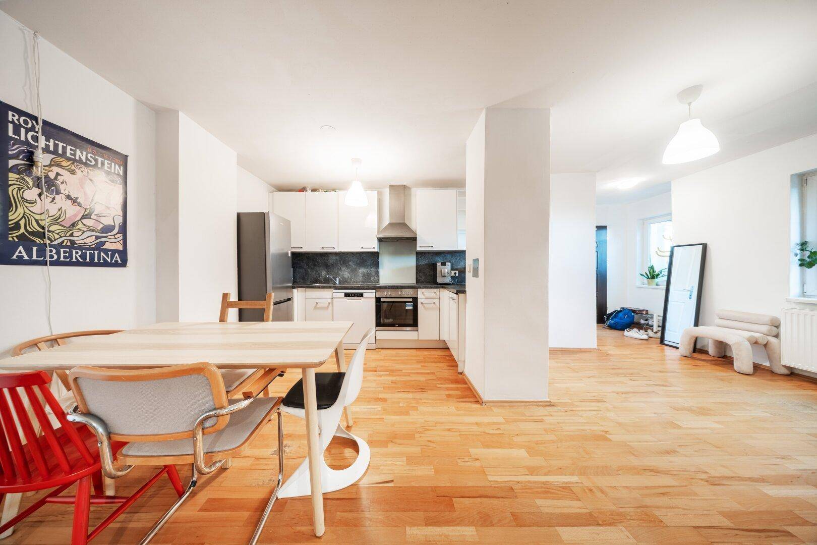3-Zimmer-Erdgeschosswohnung mit direktem Gartenzugang – 250 m zum Bahnhof Meidling - Ansicht 2