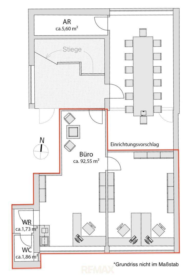 Tolle Büroeinheit in zentraler Lage von Niederndorf! - Ansicht 6