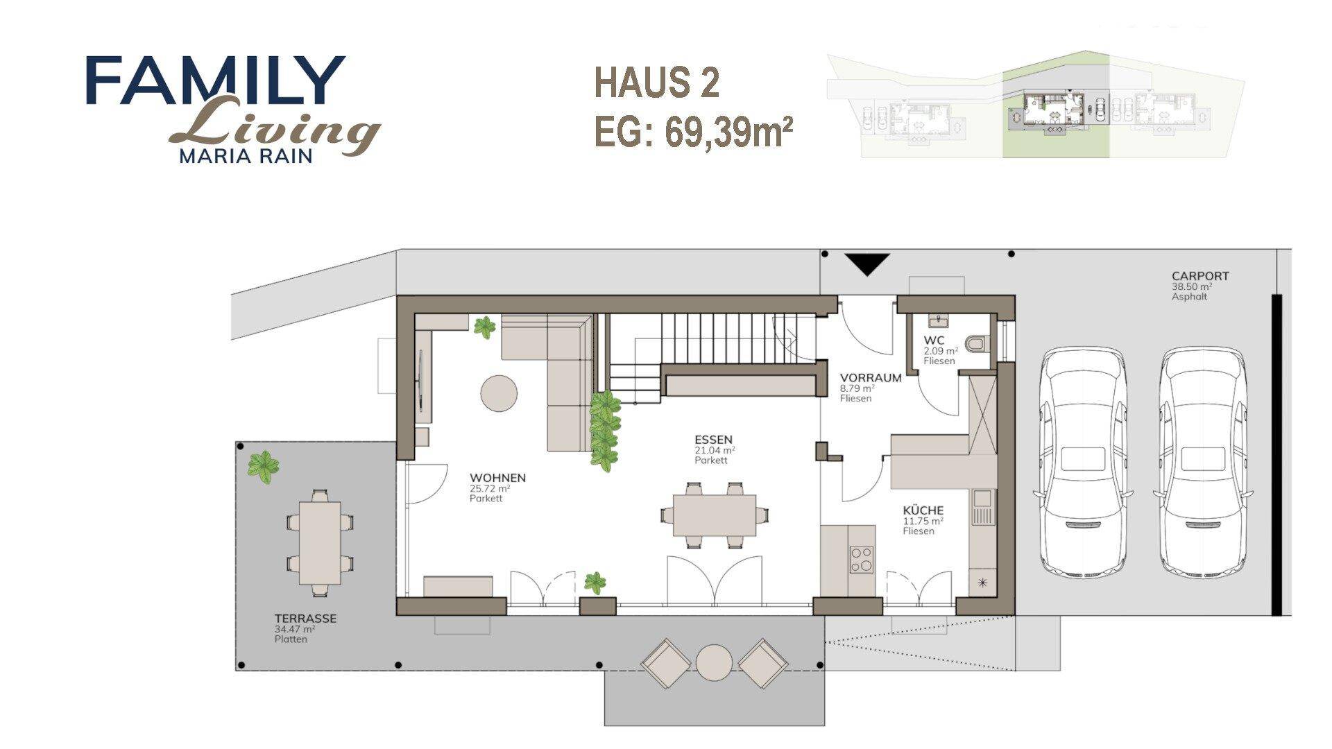 Family Living - Maria Rain - Exklusiver Wohntraum mit Fernblick - Więcej