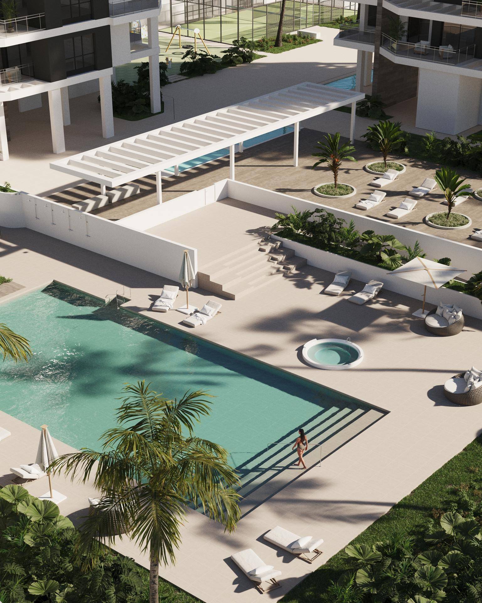 4. Piscina - Padel