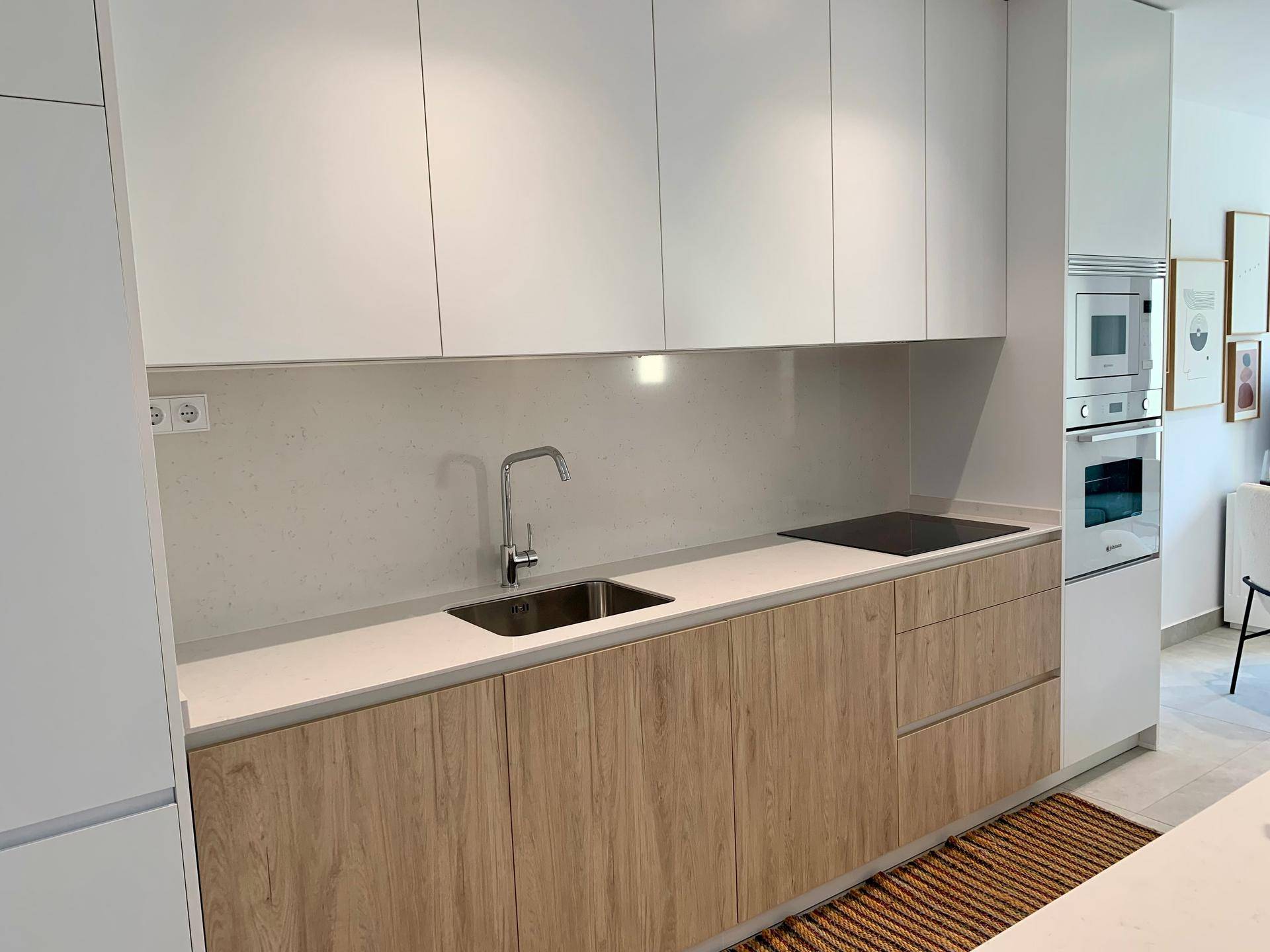 Kitchen with Silestone