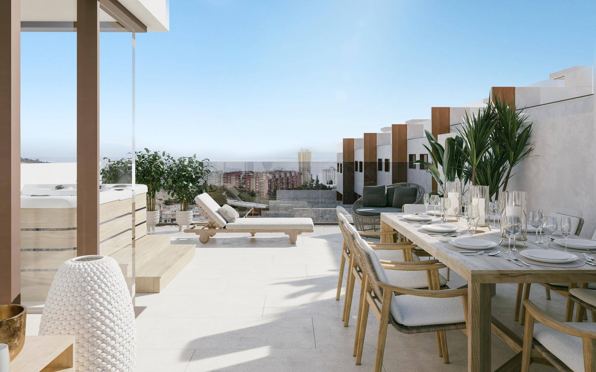 Terraza Azotea vista 2
