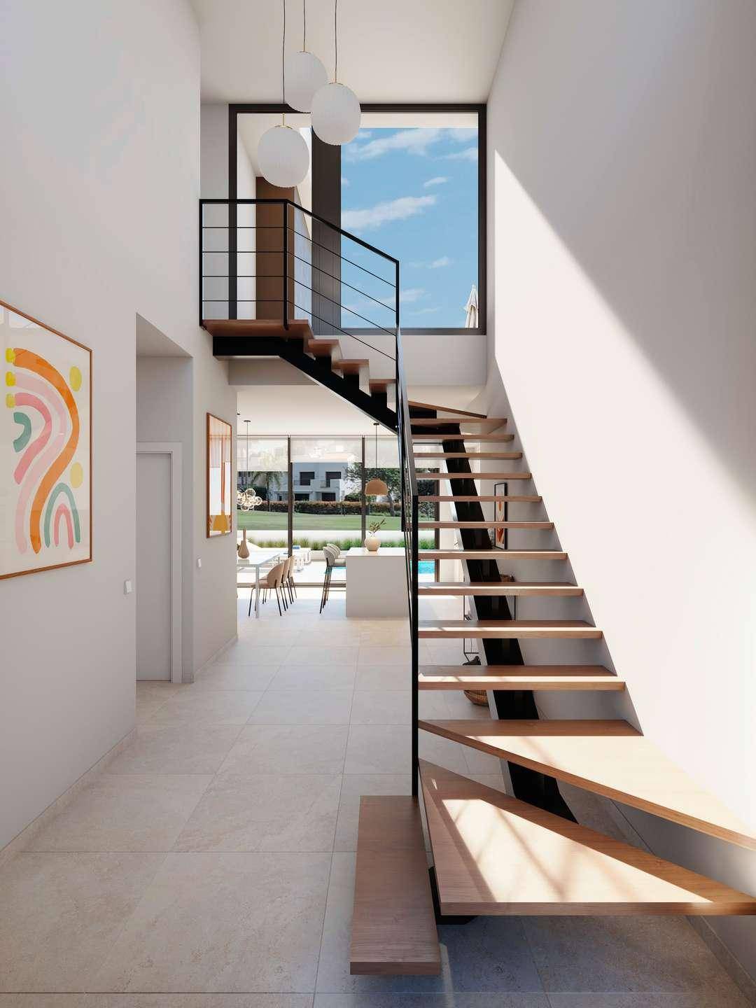 Hallway and staircase