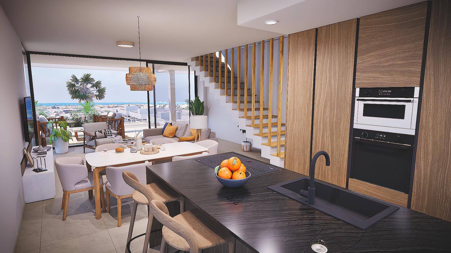 10-Apartamento Ático-Salón y Cocina