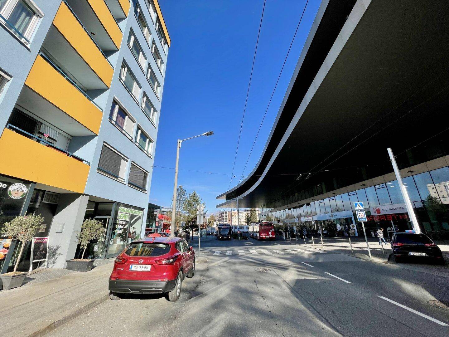 Top Infrastruktur direkt vor der Haustüre