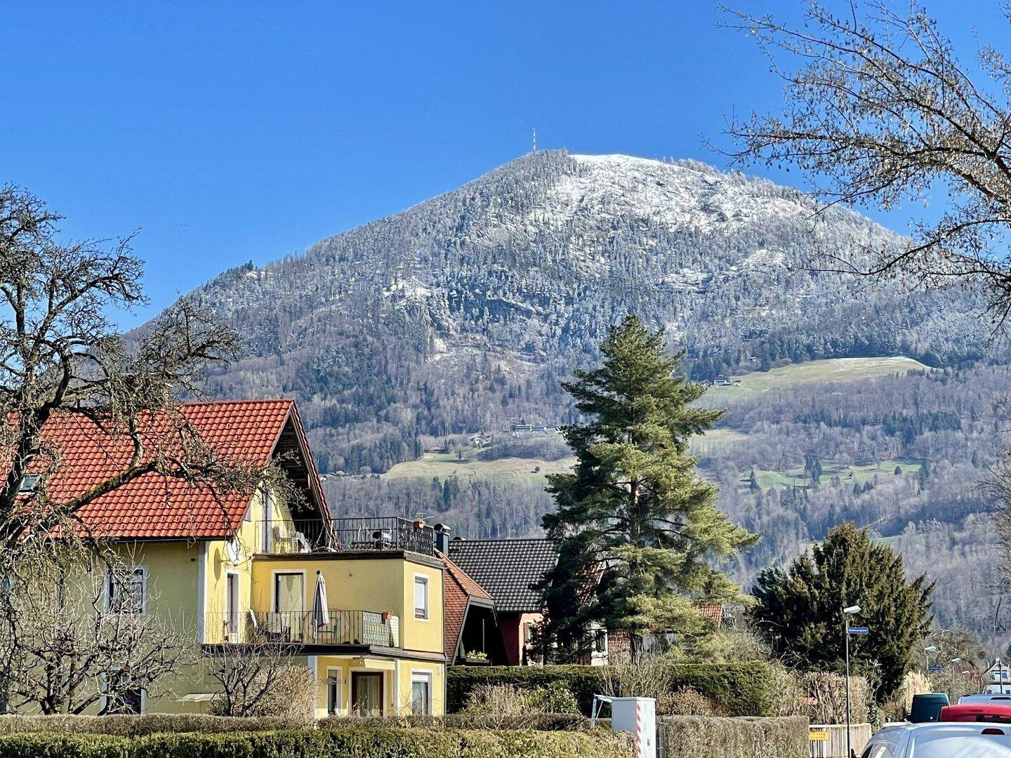 Blick auf den Gaisberg