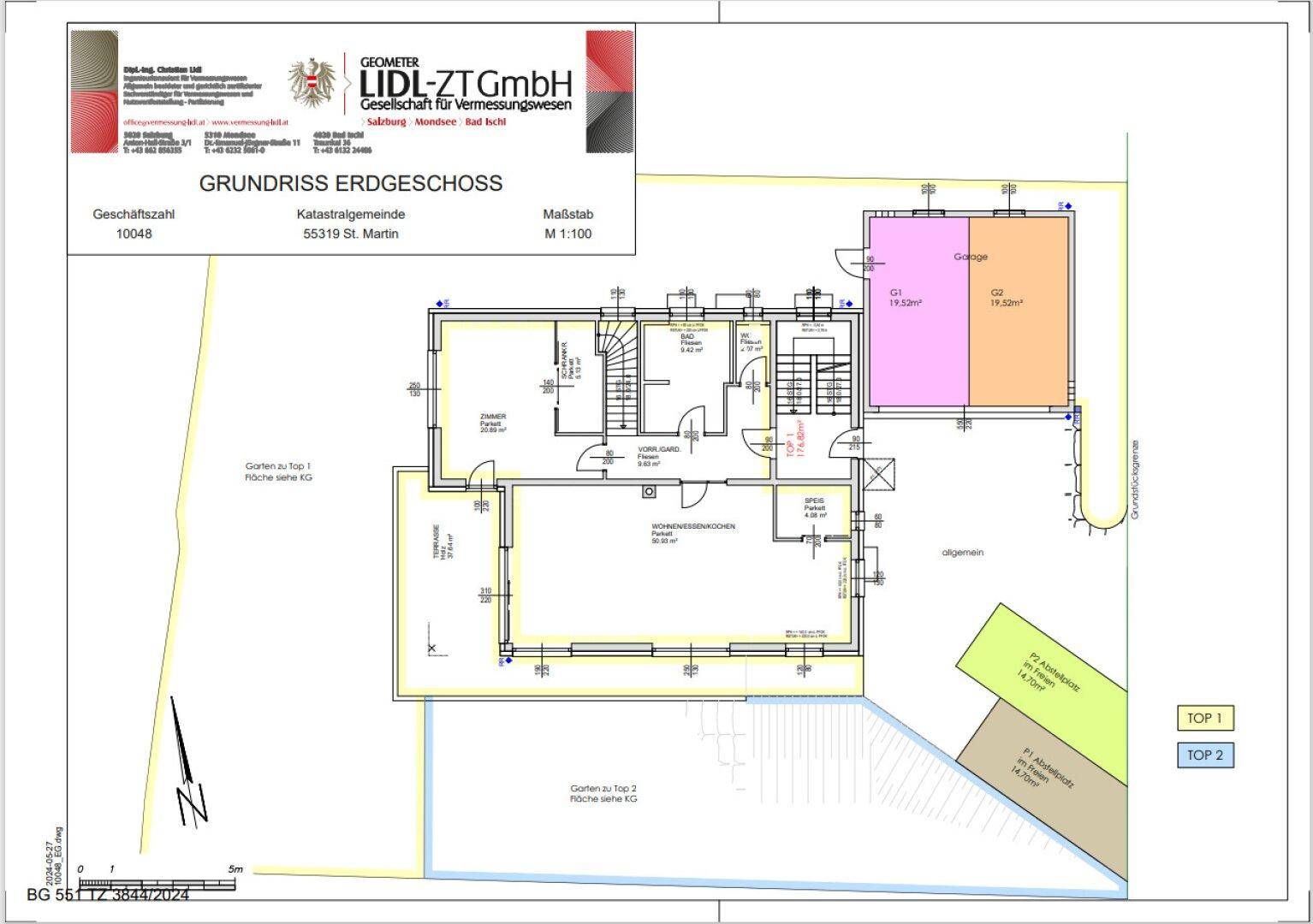 Grundriss ERDGESCHOSS