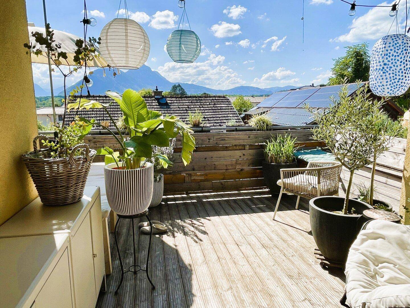 Tolle Terrasse!