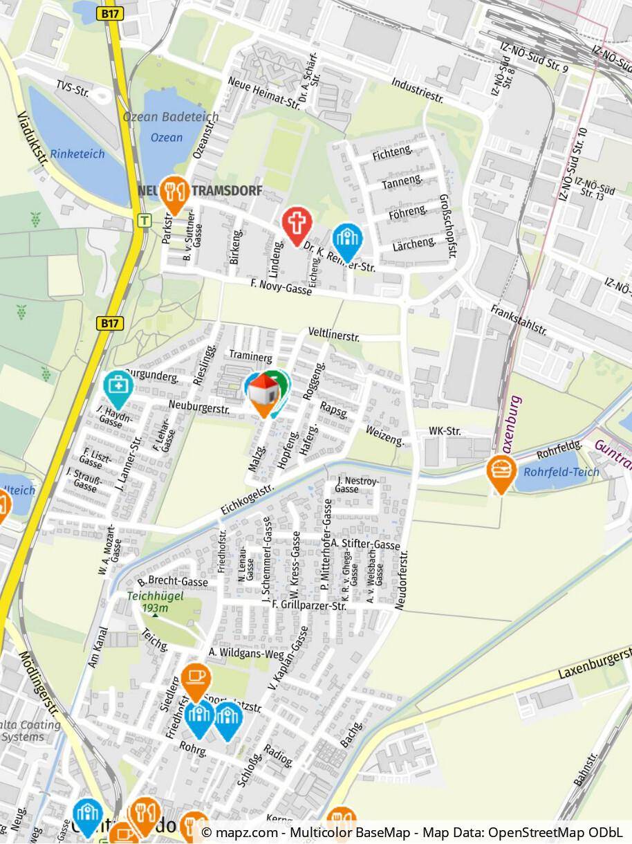 Geolyzer Kartenausschnitt