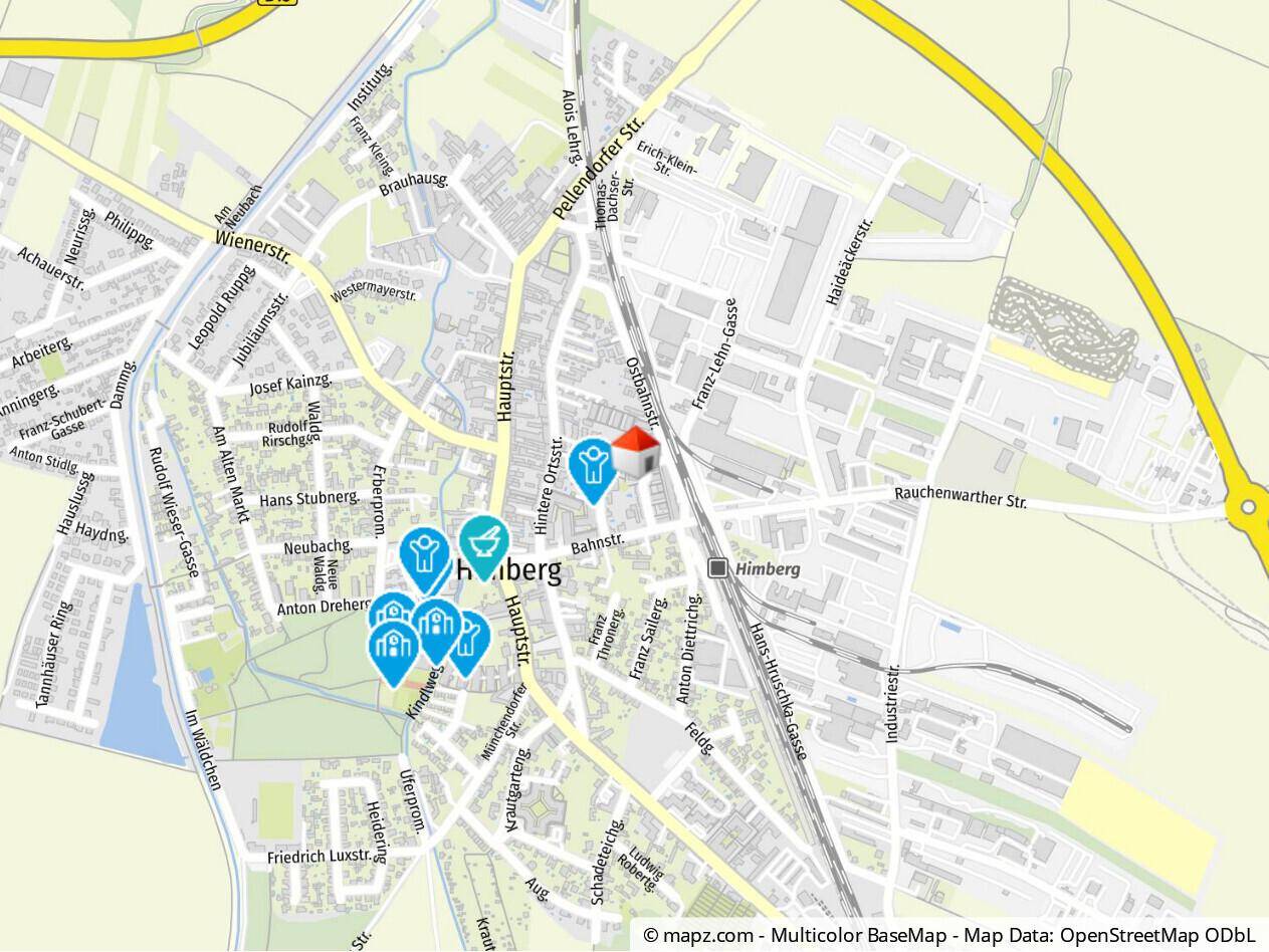 Geolyzer Kartenausschnitt