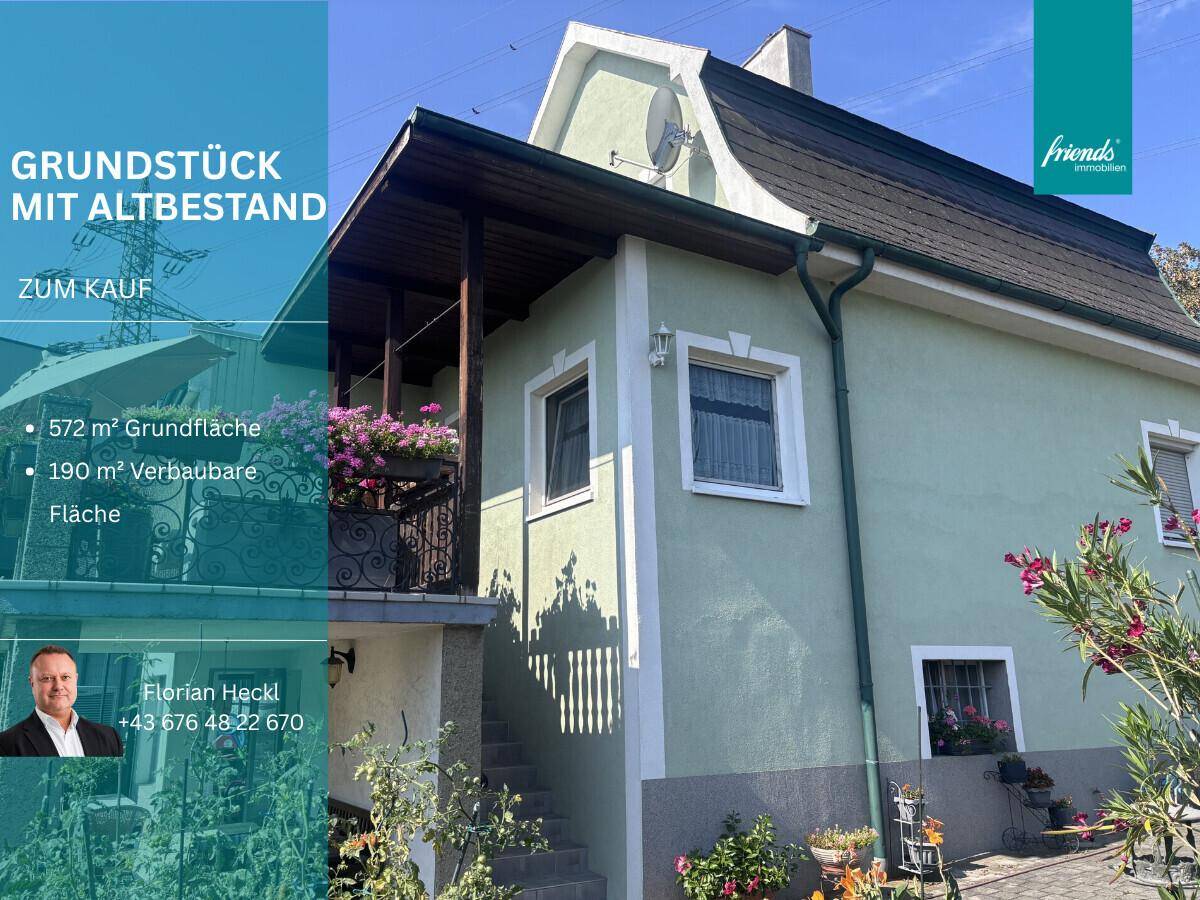 Grundstück mit Altbestandshaus