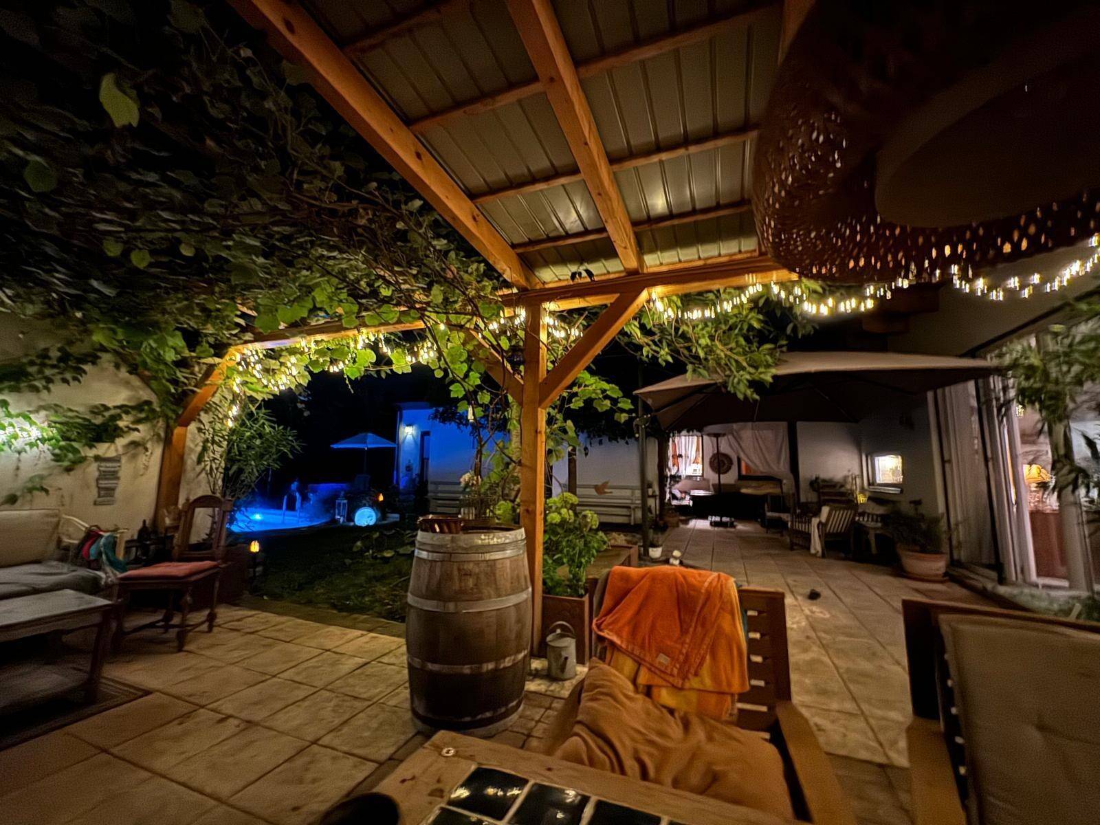 Terrasse Abend