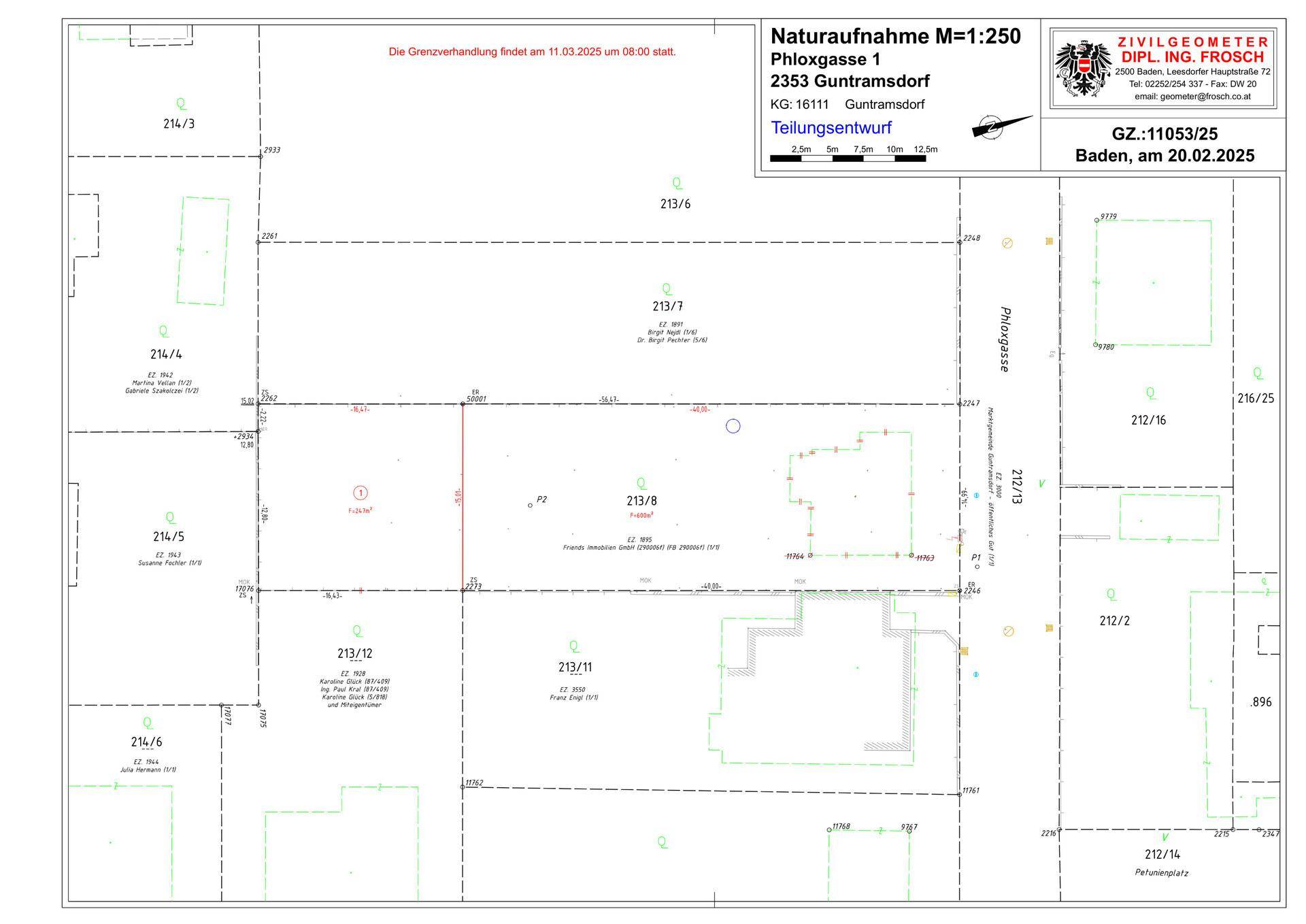 Phloxgasse - KEIN BAUZWANG - Super Anlage - Bauklasse II - Ansicht 3
