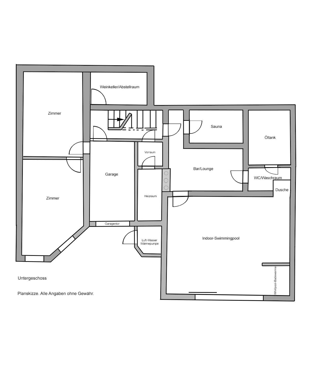 Grundriss UG