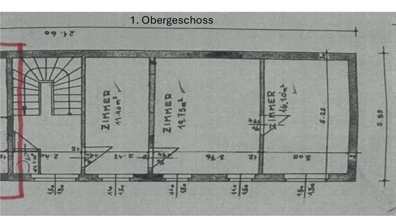 Grundriss 1. OG