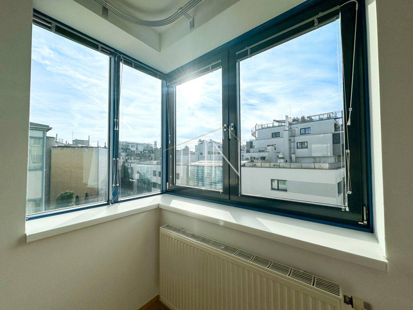 Große Fensterflächen