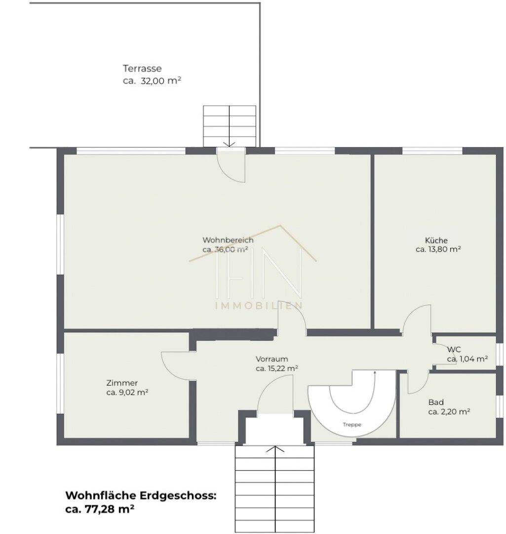 Grundriss Erdgeschoss