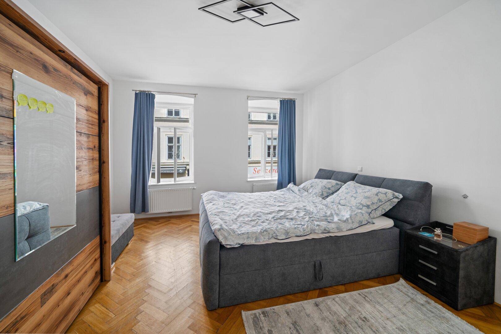Schlafzimmer (am Plan: Wohnzimmer ca. 20,95 m²)