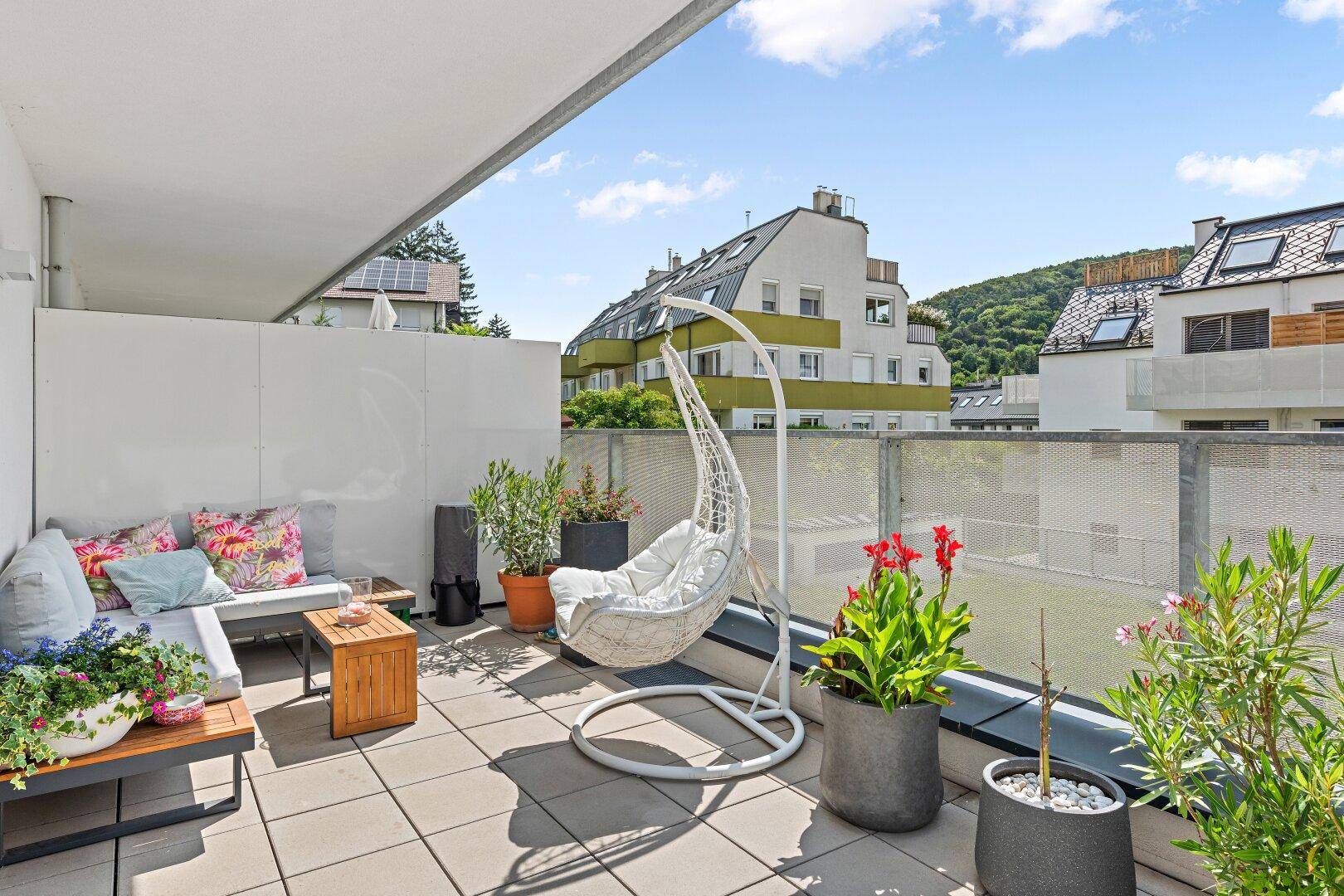 Terrasse, ca. 20,97 m²
