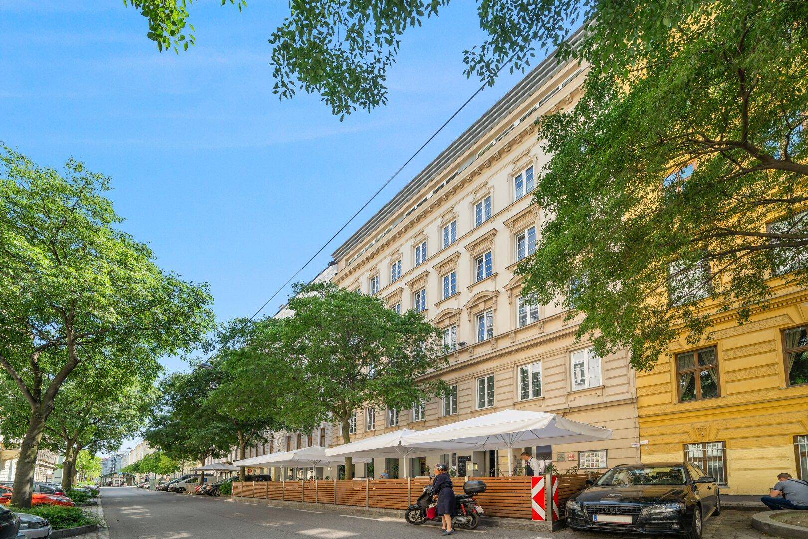 Hauptfassade, Hainburgerstraße 48