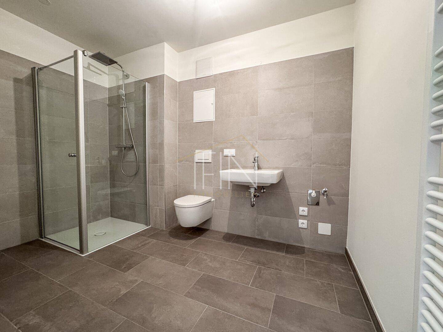Badezimmer mit Toilette