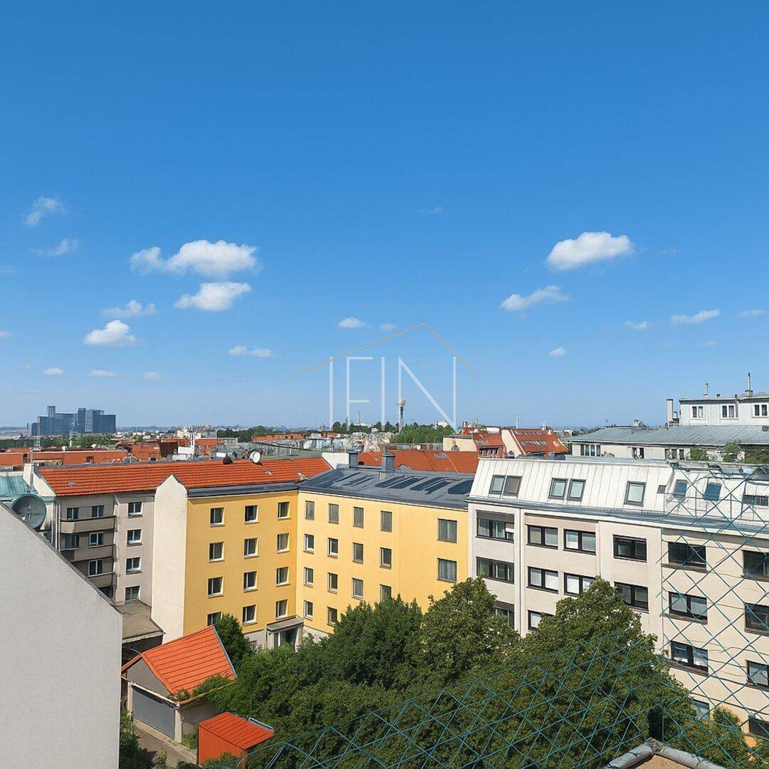 Ausblick Balkon