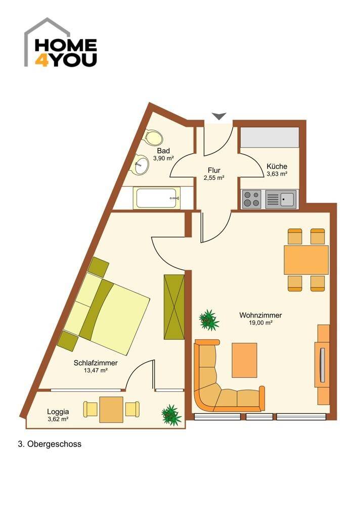 Grundriss 3. OG