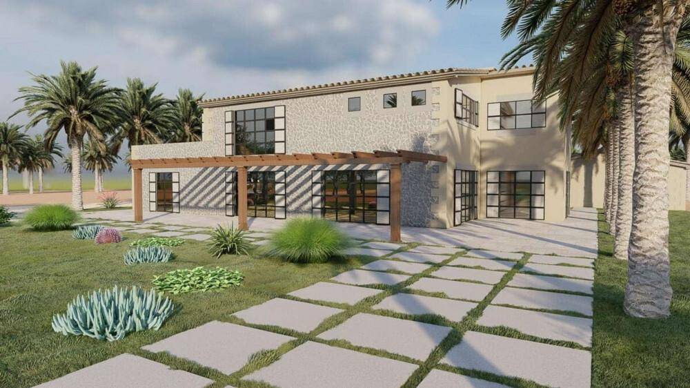 Finca Bauprojekt in Felanitx 3D Render