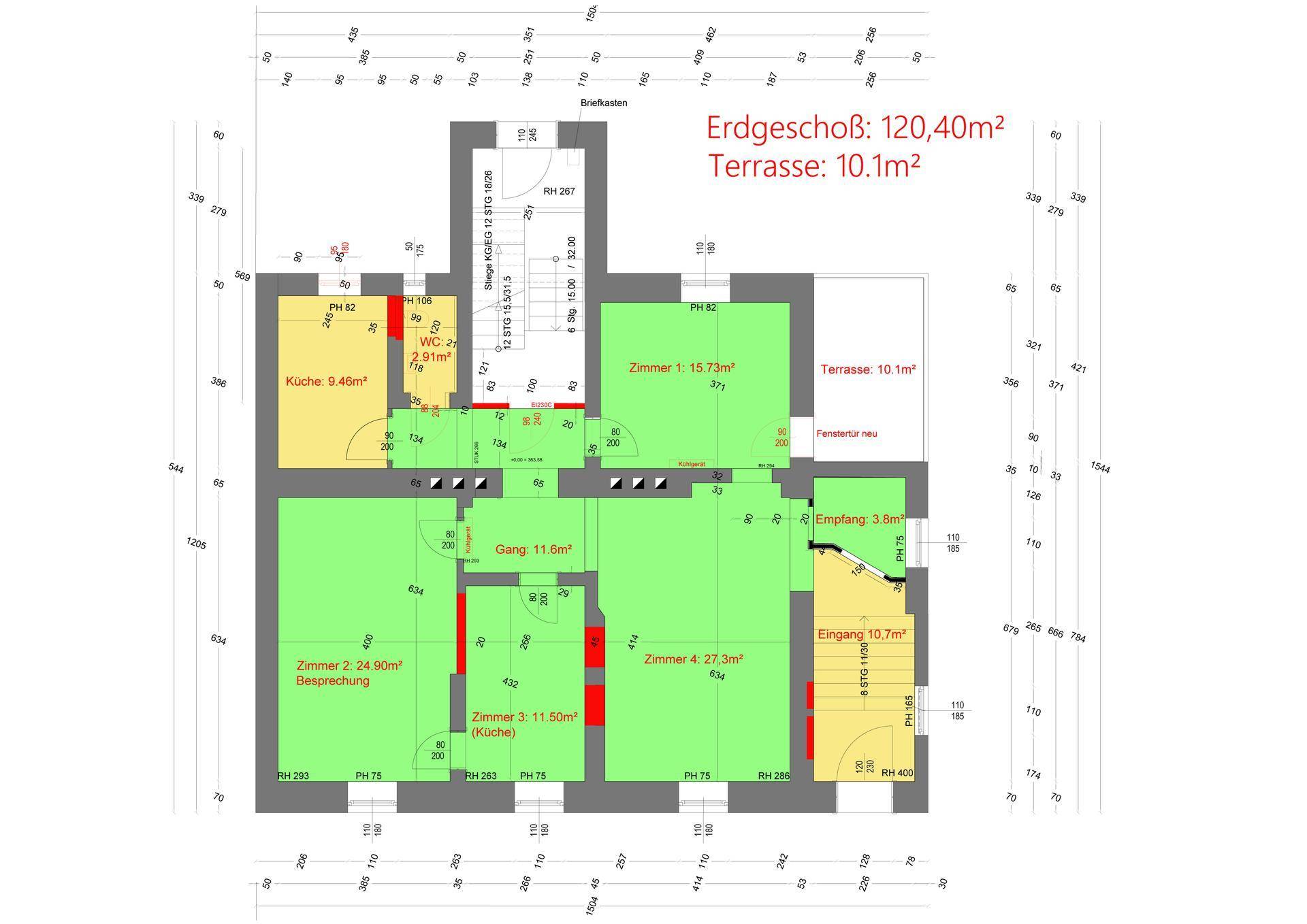 Exklusive Bürofläche in generalsanierter Jugendstilvilla – Graz – pohled 2
