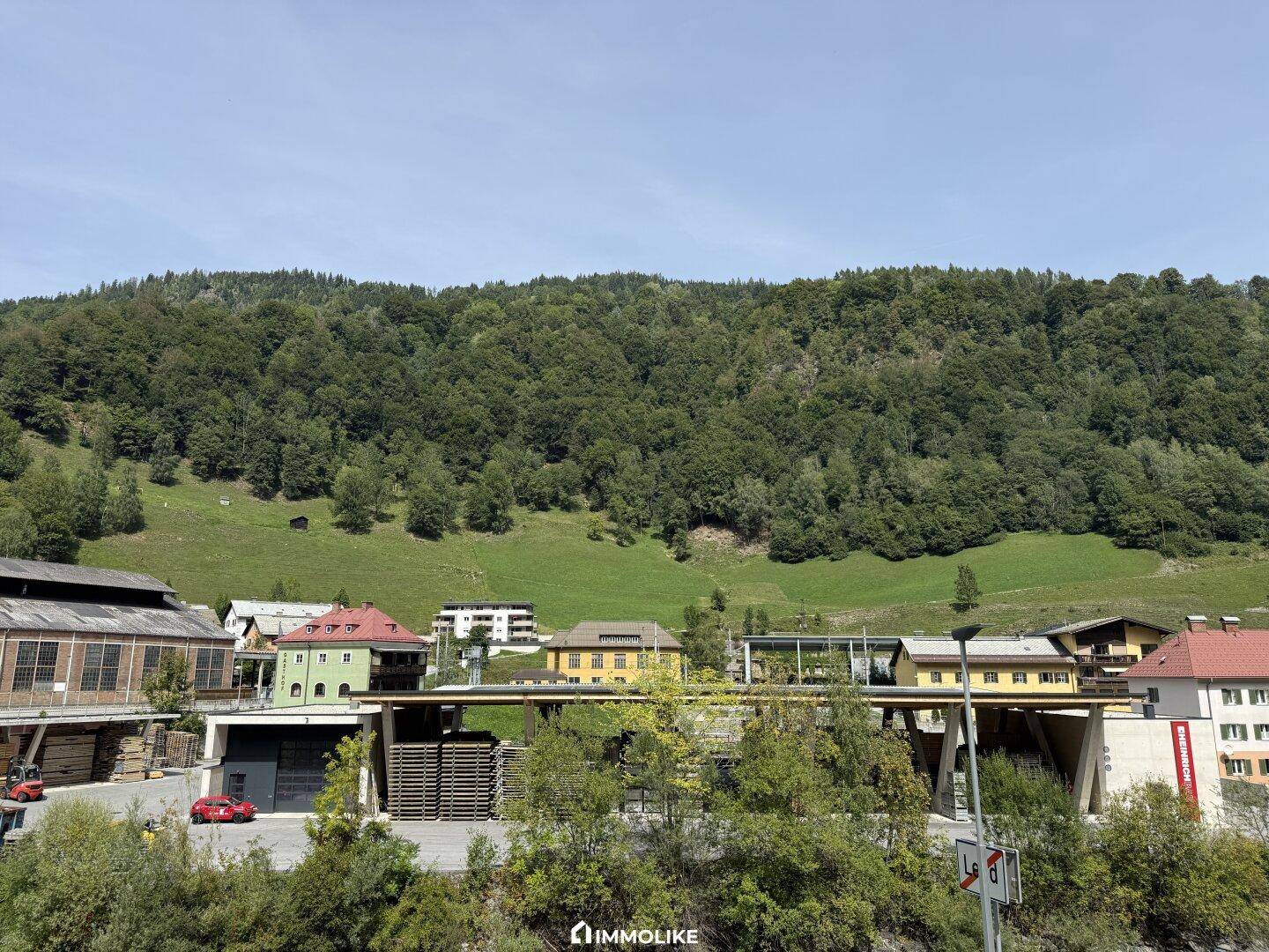 Bergpanorama in der nähe