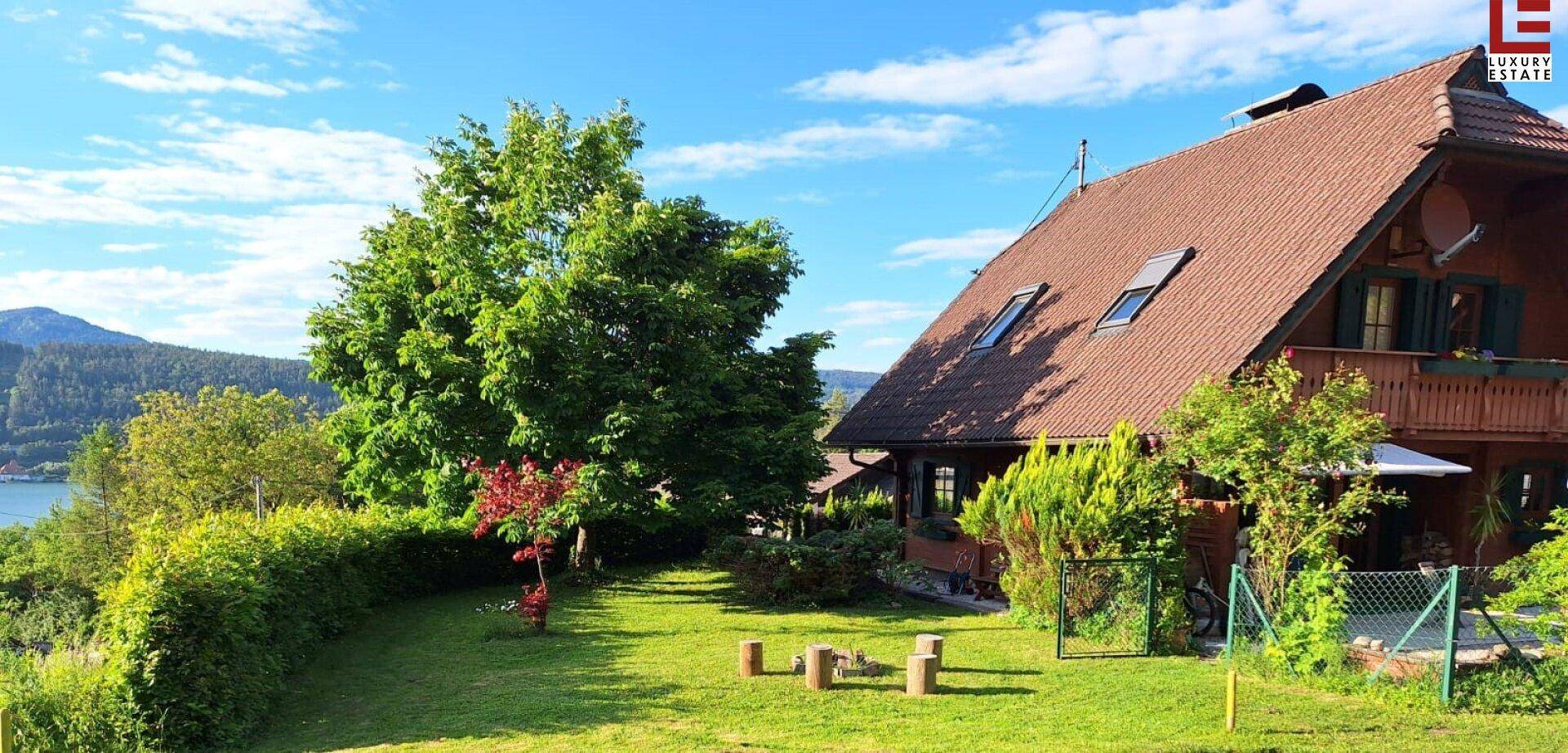 Schönes Griffnerhaus mit Wörtherseeblick in Ruhelage - Ansicht 5