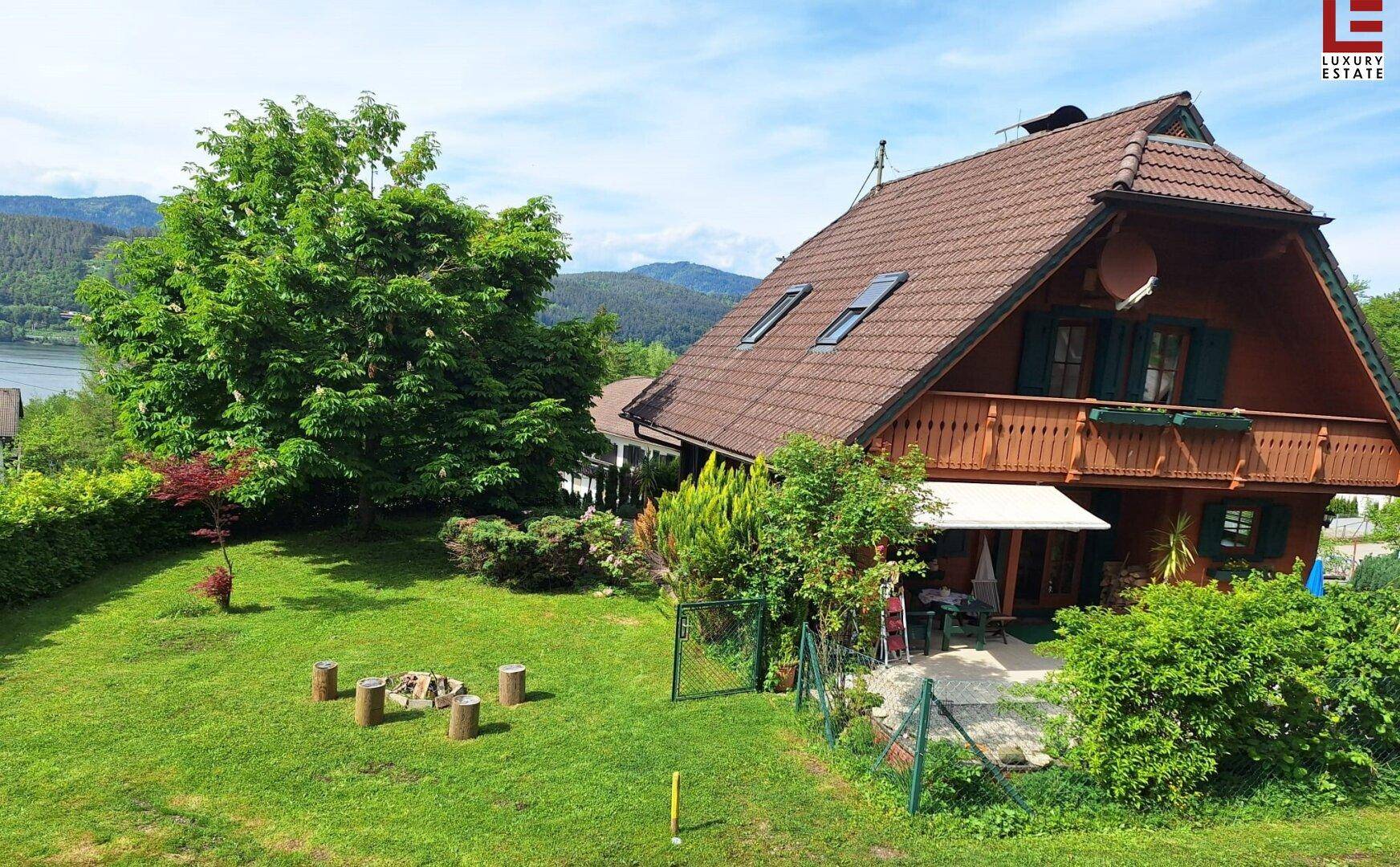 Schönes Griffnerhaus mit Wörtherseeblick in Ruhelage - Ansicht 2
