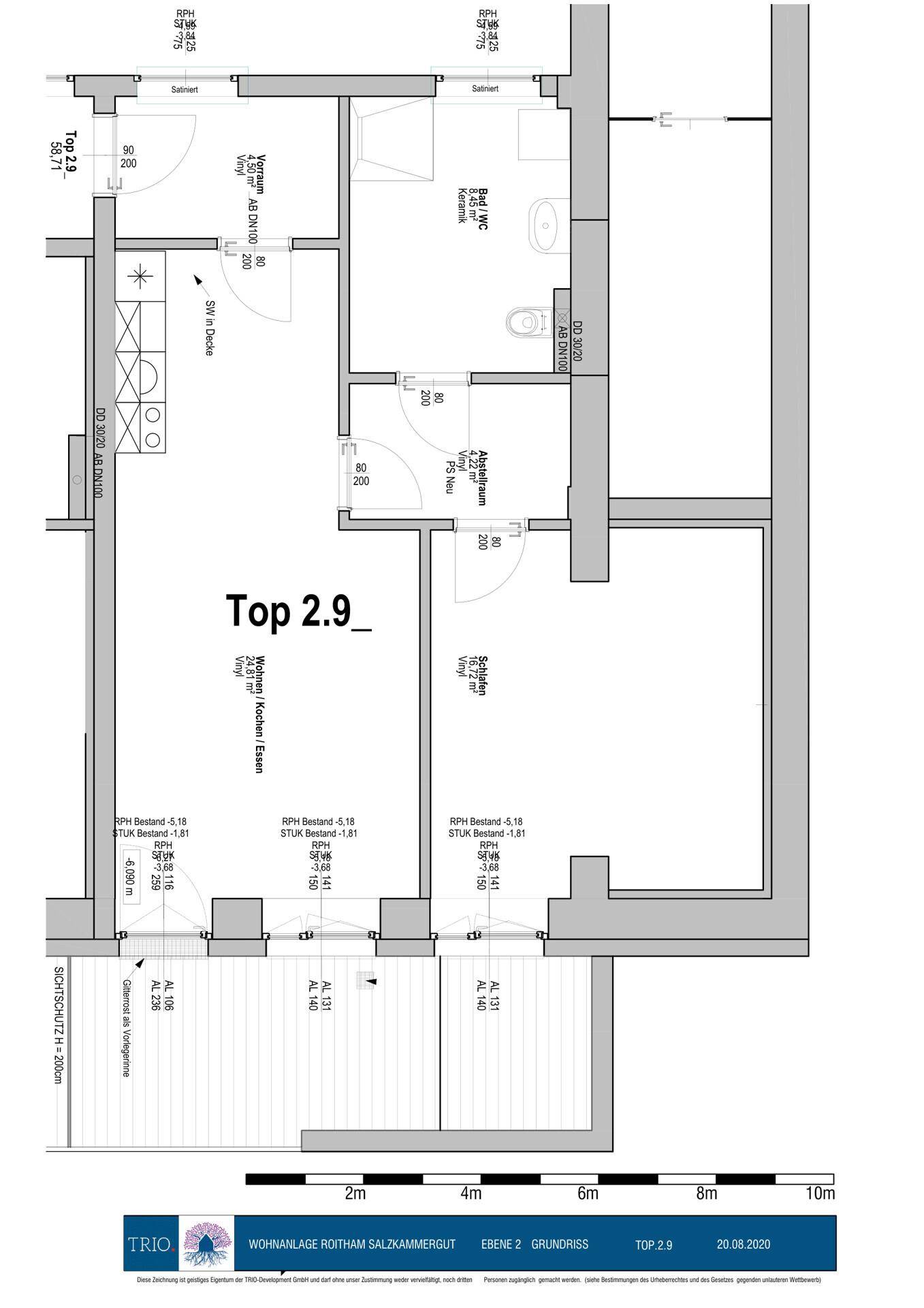 Grundriss Top 2.9